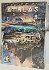 Athlas Duel for Divinity Board Game Golden Egg Games 2014 New Sealed Rare