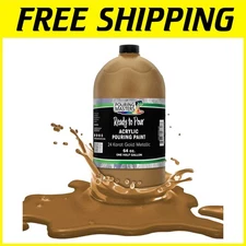 Pouring Masters Metallic Acrylic Paint - 24 Karat Gold