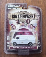 GREENLIGHT HOLLYWOOD 1:64 THE BIG LEBOWSKI 1985 CHEVROLET G-20 VAN NEW 024