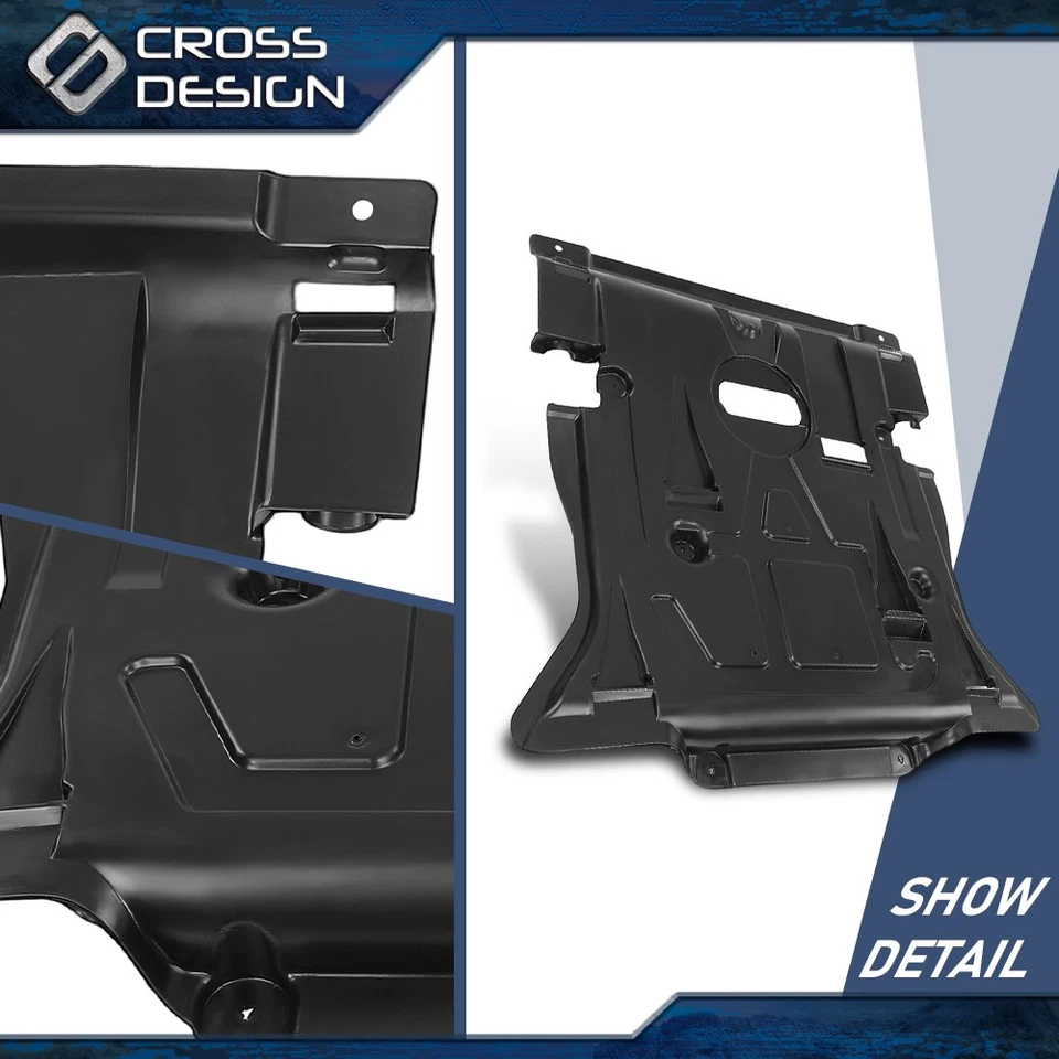 Protector contra salpicaduras de motor apto para Mercedes-Benz ML 2012-2015 1665200723 nuevo Foto 4 de 4