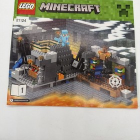 LEGO Minecraft The End Portal 21124 Complete Set except box Steve, Endermen rare
