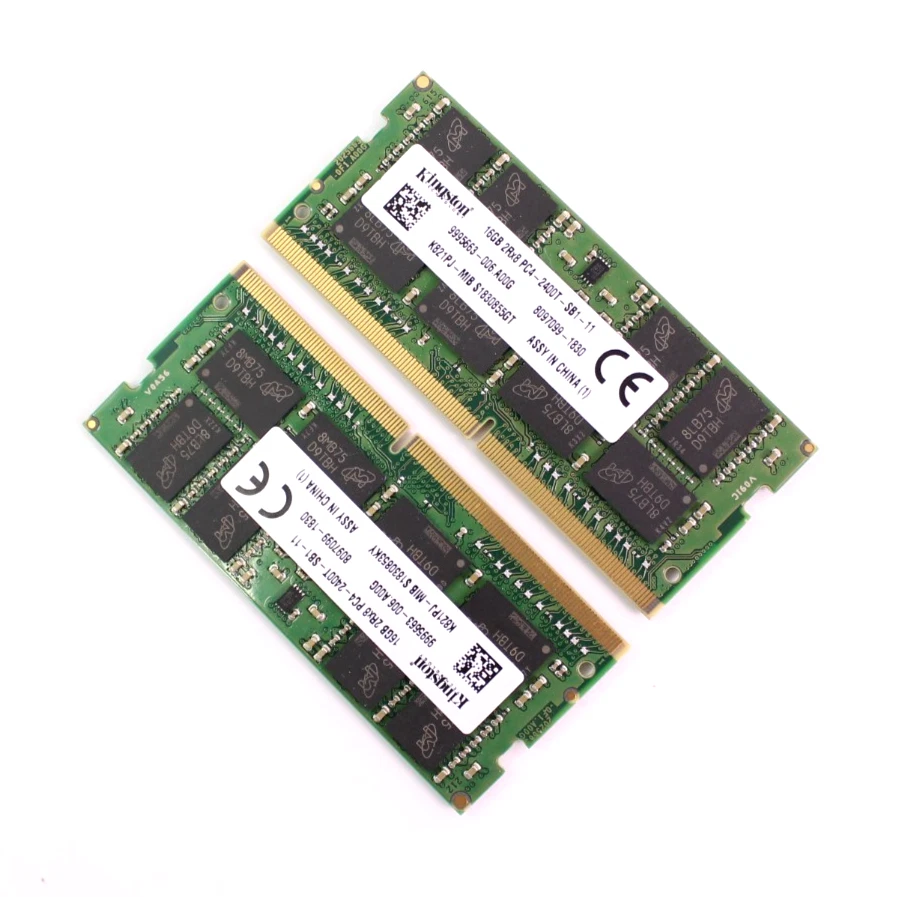 Preços baixos em Kingston SO-DIMM de 16 GB de memória (RAM) para