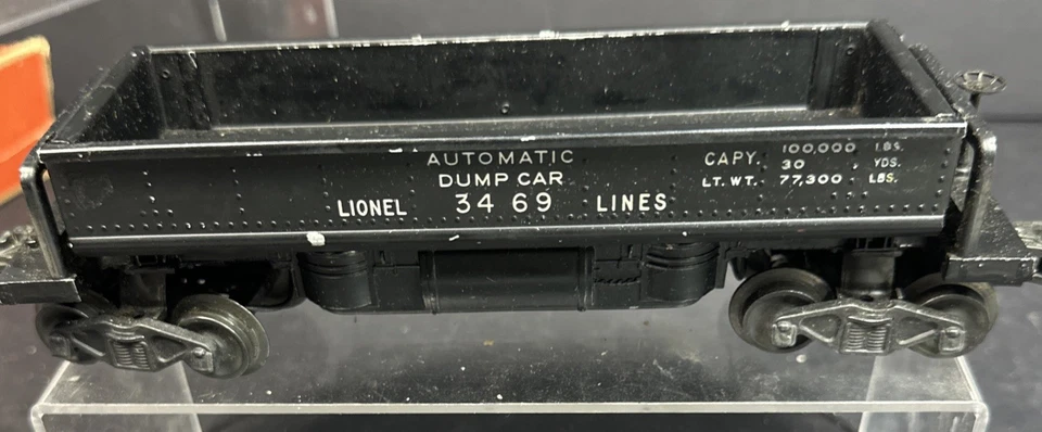 Lionel #3469X Operating Ore Dump Car Original Box - Image 3 of 4