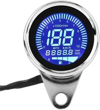 LCD Digital Tachometer For 12V Motorcycle Universal
