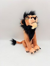 Disney Lion King Scar Plush Evil Villain Parks Store Exclusive 15"