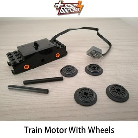Power Functions 4Pcs Battery Box Train Motor IR Receiver Controlled For Lego Set