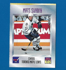1997 SI for Kids MATS SUNDIN Rookie Sports Card RC, Toronto Maple Leafs NHL #601. rookie card picture