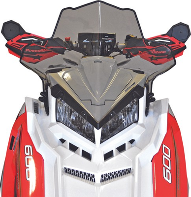 #ad Powermadd 11621 Axys Windshield Low Smoke $175.00
