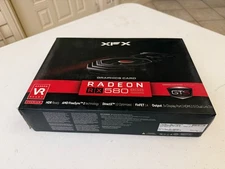 XFX Radeon RX580 8gb Video Graphics Card Open Box