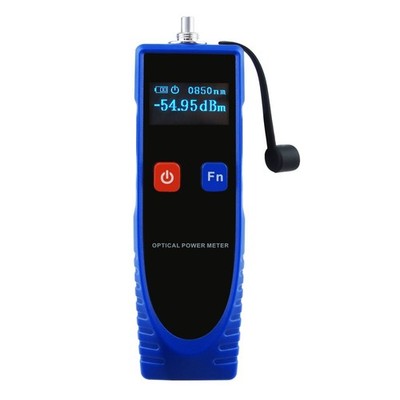 OPM Optical Power Meter Digital Power Factor Meter, -70~6dBm with 6 Optic Wave L