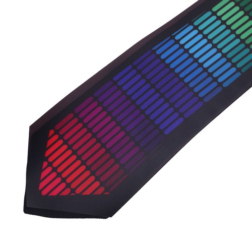 LED Tie Eye Catching Sound Activated Light Up Tie With On Off Controller For - Picture 12 of 24