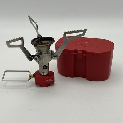 Ultralight Stealth Camping Backpacking Stove MSR POCKET ROCKET w Case