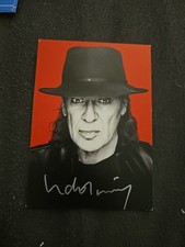 Udo Lindenberg Autogrammkarte original signie...
