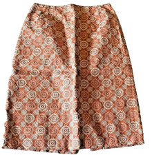 women's TALBOTS skirt size 6 cotton A-line fall colors km50