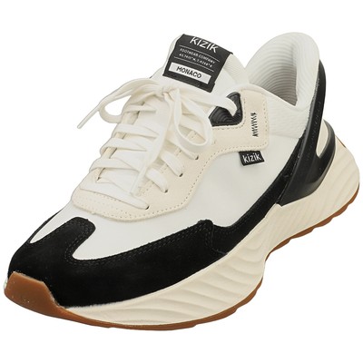Kizik Monaco Weiß-Schwarz Herren - Fashion Sneaker - 46 EU