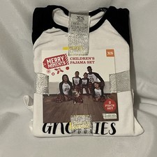 Merry Moments XS 4 5 Children's Chillin With My Gnomies Pajamas - Unisex