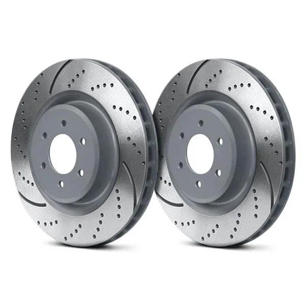 For Chevy Silverado 3500 HD 07-10 Brake Rotors EBC 3GD Series Sport Dimpled & Foto 2 de 2