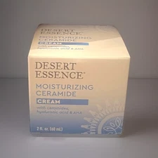 Desert Essence Moisturizing Ceramide Cream 2oz New In Box