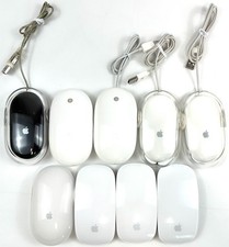 Lot 9   Apple TESTD Magic Mouse M5769 A1197 A1152 A1296 Wireless Bluetooth CLEAN