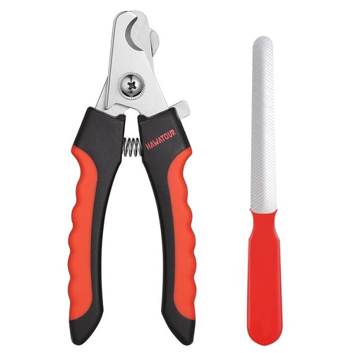 Dog Nail Clippers, Professional Pet Nail Clipper & Trimmers with Safety Guard...