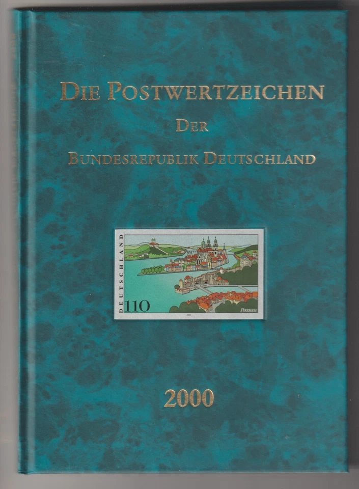 Jahrbuch  2000. Postwertzeichen der Bundesrepublik Deutschland,  ohne Marken - Bild 1 von 1