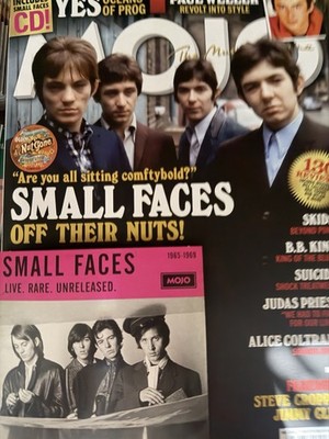 Mojo magazine Mar 2026 Small Faces, Paul Weller, Skids, BB King, Judas Priest+CD