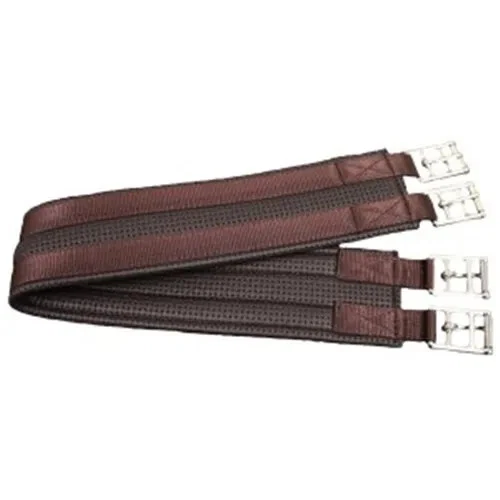 Equi-prene Two Buckle Anti Gall Girth 80cm Brown - Picture 1 of 1