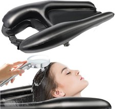 OrtoPrime Lavatesta portatile Lavabo Gonfiabile per Capelli Lavatesta Portatile