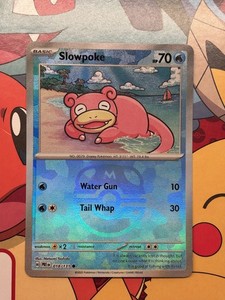 🔥Slowpoke (Master Ball Pattern) 018/131 Sv: Prismatic Evolutions Holo NM+🔥