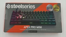 SteelSeries Apex Pro Mini V2 Gaming Keyboard Omnipoint Switches - Black (SEALED)
