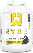 RYSE Loaded Protein Powder - Chocolate Cookie Blast - 4.7 Lb - 54 Servings