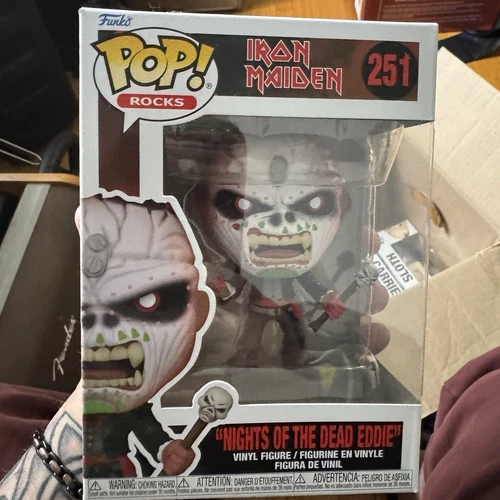 Funko Pop Rocks Iron Maiden Eddie Nights of the Dead #251 Vinyl Figure NIB