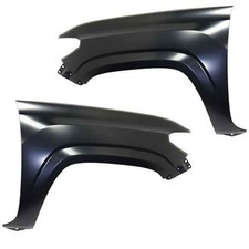 For 16-20 Tacoma Truck Front Fender Primed w/o Molding Holes Left Right SET PAIR