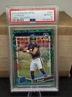 2023 Donruss Optic - Rated Rookie C.J. Stroud #244 Green Velocity Prizm PSA 10
