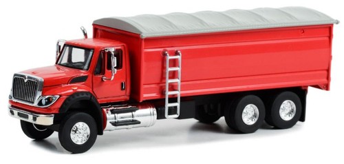 INTERNATIONAL WorkStar Grain Truck - 2022 - red - Greenlight 1:64 - Foto 2 di 6