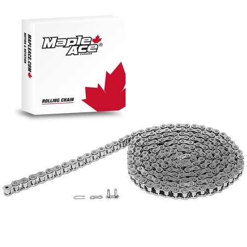 #41 SS Stainless Steel Roller Chain 10 Feet plus Connecting Link - Picture 5 of 5