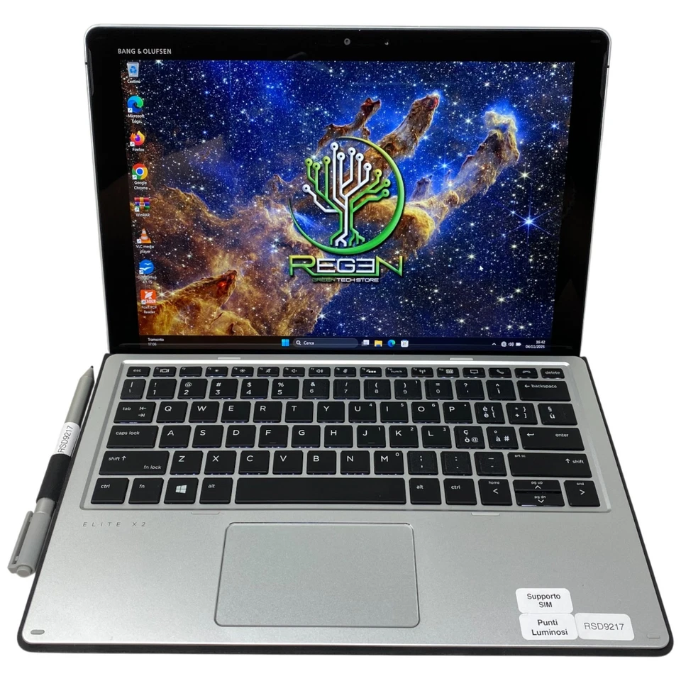 9217 PC Portatile Notebook 12" HP Elite X2 1012 G2 i5 8Gb Ram 256Gb SSD Gar. 12M - Immagine 2 di 4