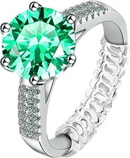 Ring Sizers for Loose Rings, 12 Pieces Invisible Guards with Transparent 