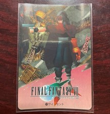 Final Fantasy 7 Vincent Valentine Card