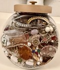 Mystery Jewelry Jar 2+ Lb Lot — photo 3