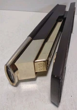 Vintage MCM Swingline Stapler Mid Century 333 Brown Chrome USA