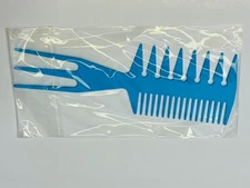 Pack of 20 Neo Curly Texturizing Tri-Comb WX-8294 Blue