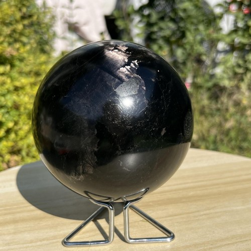 2940 g Raro Energía Natural Hipersteno Esfera Cristal Piedra Preciosa Curación Llamativa - Imagen 7 de 11
