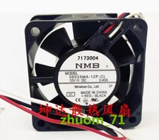 1PC NMB 06025MA-12P-CL 12V 6025 6cm 0.4A Waterproof fan