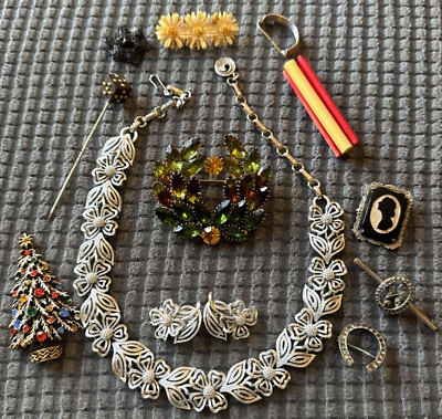 Lot Of Assorted Costume Jewelry-Lisner Set