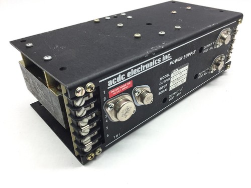 ACDC Electronics TR202-1 Power Supply 5 VDC and +- 15 VDC