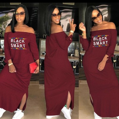 black and smart dress