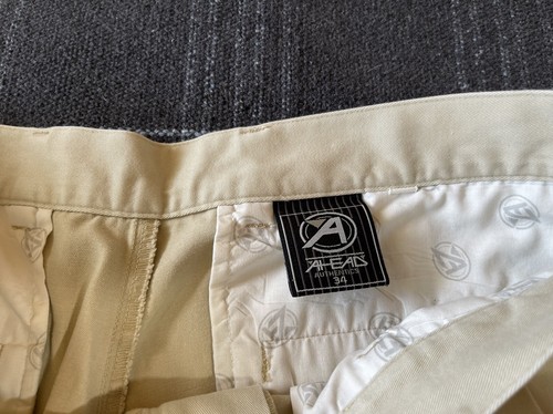 Ahead Authentics Mens 34 Tan Chino Shorts Golf Casual Urban Streetwear - Picture 3 of 9
