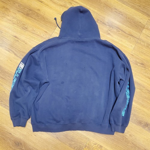 Sudadera con Capucha Billabong Años 90 De Colección Para Hombres XL Spellout Grunge Skate Surf Azul Marino - Imagen 2 de 18