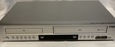 Go-Video DV2140 Dual Deck Combo DVD/VCR VHS Player Recorder Tested No Remote  